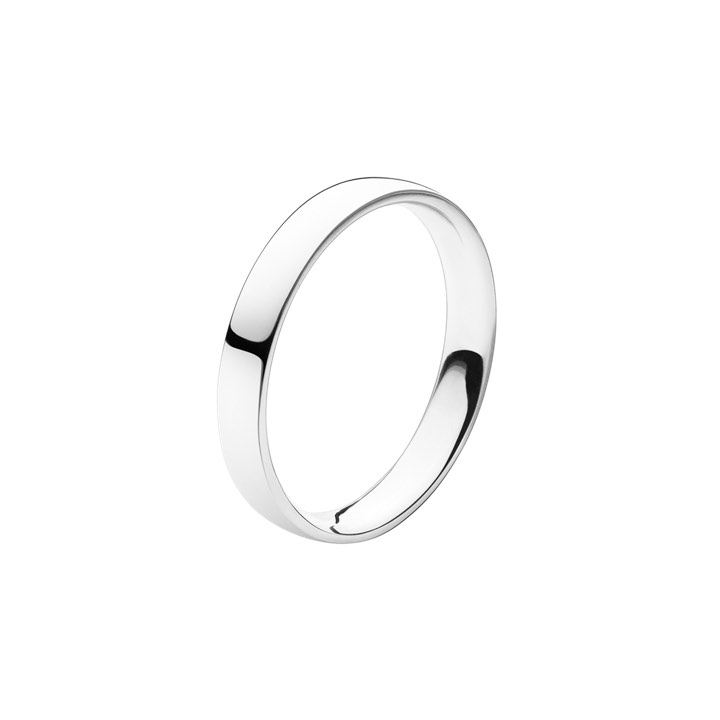 MAGIC Ring 3.8 mm Weißgold in der Gruppe Ringe / Verlobungs- & Eheringe bei SCANDINAVIAN JEWELRY DESIGN (20000463)