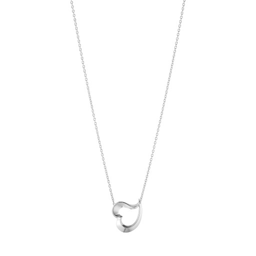 HEART PENDANT Hängeschmuck/Halsketten (Silber) in der Gruppe Halsketten / Silberhalsketten bei SCANDINAVIAN JEWELRY DESIGN (20001069)