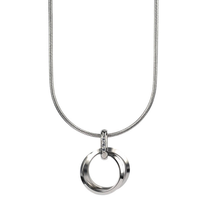 CAROLIN Halsketten Stahl/Stahl in der Gruppe Halsketten bei SCANDINAVIAN JEWELRY DESIGN (323663)