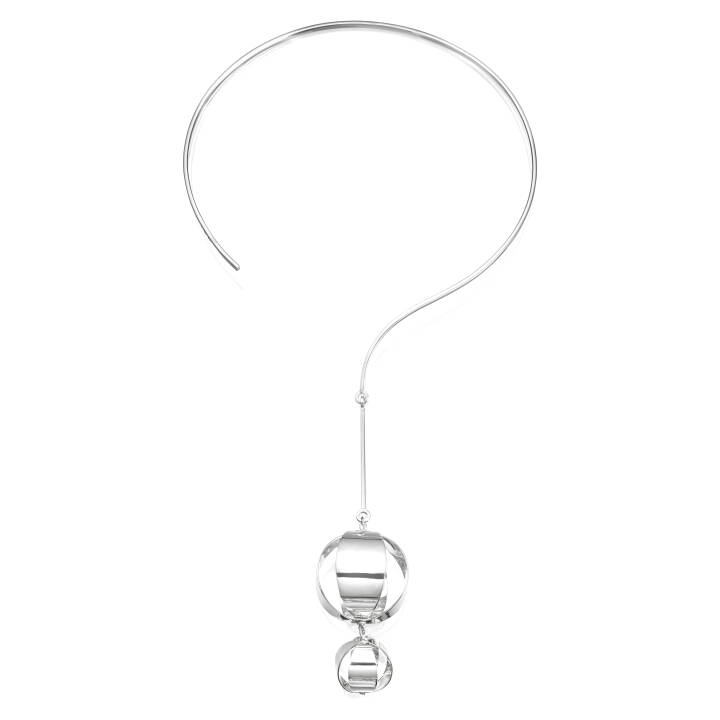 Balloons Collar Halsketten Silber in der Gruppe Halsketten / Silberhalsketten bei SCANDINAVIAN JEWELRY DESIGN (10-100-01419-0000)