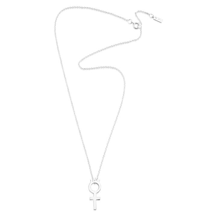 Women Queen Halsketten Silber 42-45 cm in der Gruppe Halsketten / Silberhalsketten bei SCANDINAVIAN JEWELRY DESIGN (10-100-01930-4245)