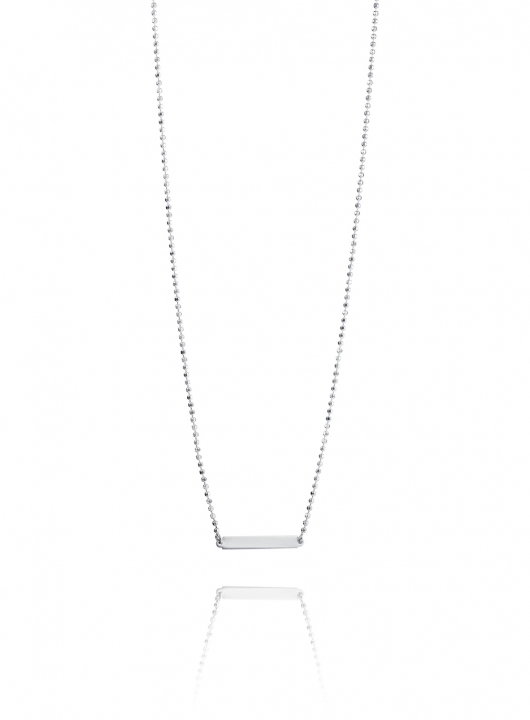 Product Image for Efva Attling Power Plates Halsketten Silber 42-45 cm