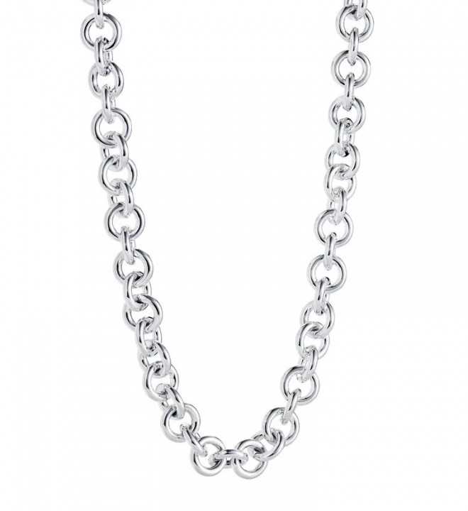 Chain Halsketten Silber in der Gruppe Halsketten / Silberhalsketten bei SCANDINAVIAN JEWELRY DESIGN (10-100-02006)