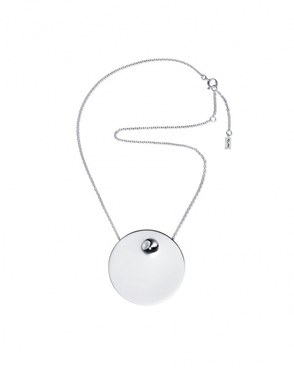 Bumper XL Necklace Silber in der Gruppe Halsketten / Silberhalsketten bei SCANDINAVIAN JEWELRY DESIGN (10-100-02233-4045)