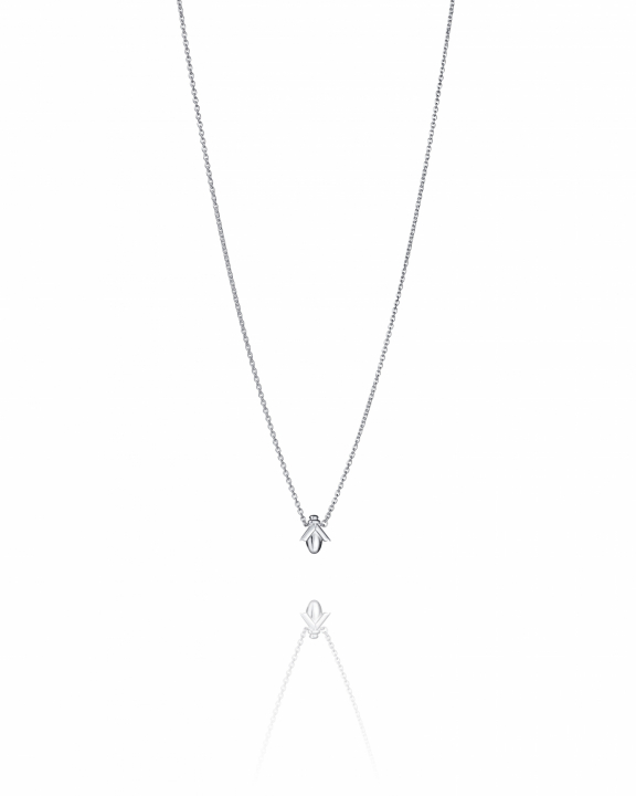 Oh Babee Necklace Silver in der Gruppe Halsketten / Silberhalsketten bei SCANDINAVIAN JEWELRY DESIGN (10-100-02350-4045)