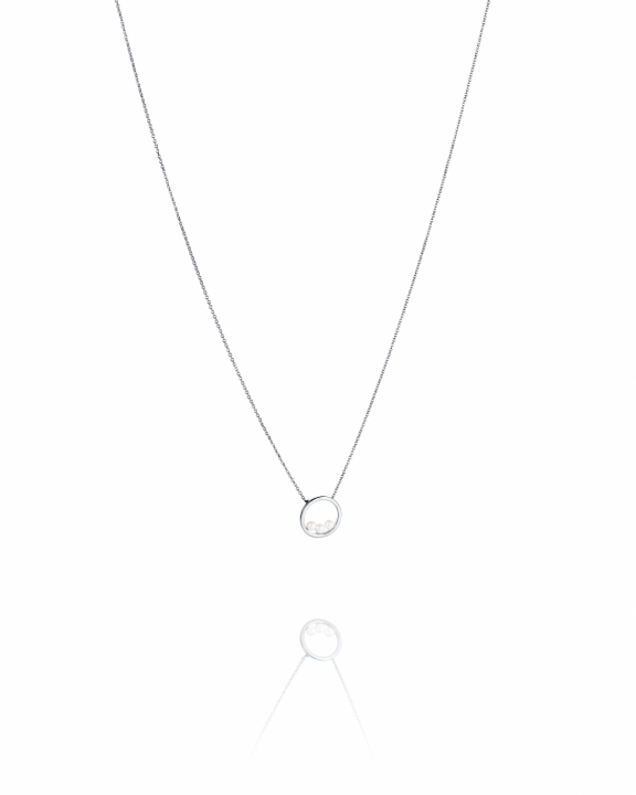 Little roller coaster Necklace Silver in der Gruppe Halsketten / Silberhalsketten bei SCANDINAVIAN JEWELRY DESIGN (10-100-02376-4045)