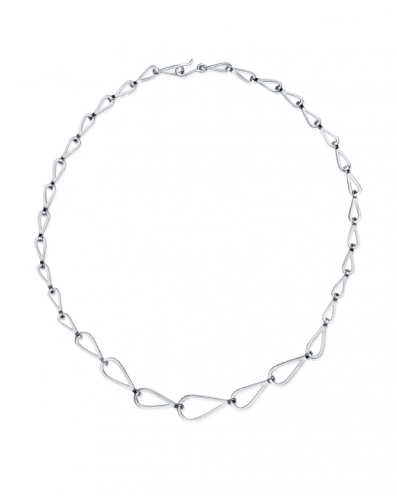 Hooked On A Feeling Necklace Silver in der Gruppe Halsketten / Silberhalsketten bei SCANDINAVIAN JEWELRY DESIGN (10-100-02398-0050)