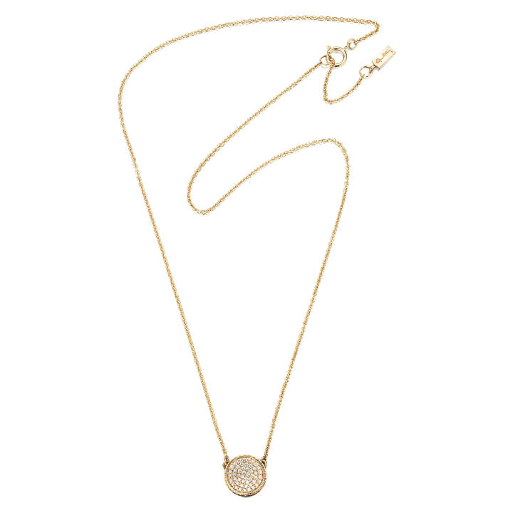 Love Bowl Halsketten Gold in der Gruppe Halsketten / Goldhalsketten bei SCANDINAVIAN JEWELRY DESIGN (10-101-00975)