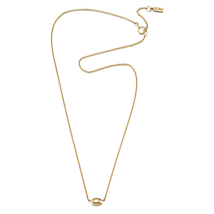 Love Bead - Gold Halsketten Gold in der Gruppe Halsketten / Goldhalsketten bei SCANDINAVIAN JEWELRY DESIGN (10-101-01208)