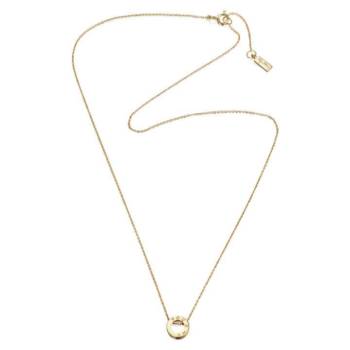 Mini Me You & Me Halsketten Gold 42-45 cm in der Gruppe Halsketten / Goldhalsketten bei SCANDINAVIAN JEWELRY DESIGN (10-101-01284-4245)