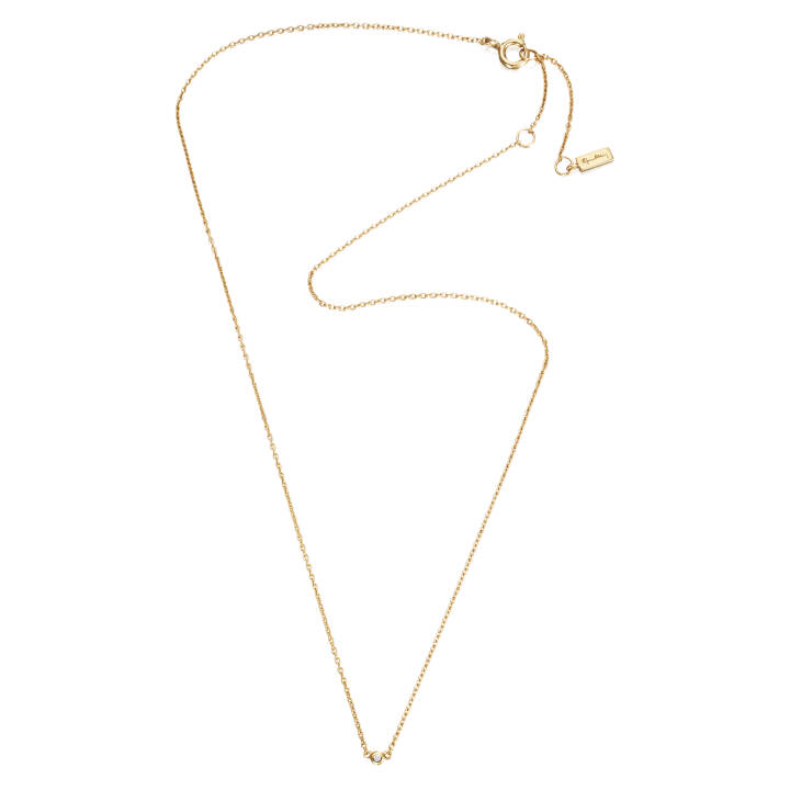 My First Diamond Halsketten Gold in der Gruppe Halsketten / Diamanthalsketten bei SCANDINAVIAN JEWELRY DESIGN (10-101-01443-0000)