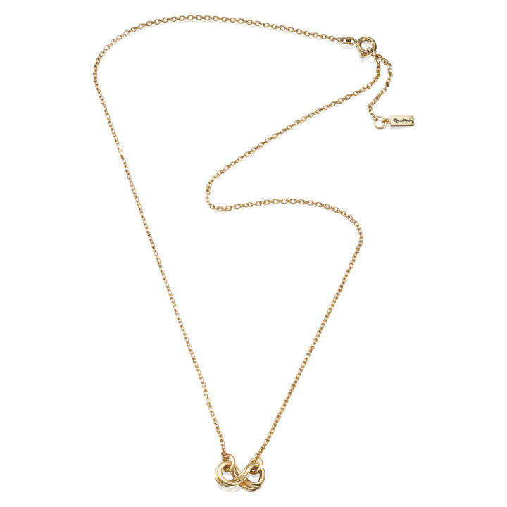 Forever & Ever Halsketten Gold in der Gruppe Halsketten / Goldhalsketten bei SCANDINAVIAN JEWELRY DESIGN (10-101-01542-0000)