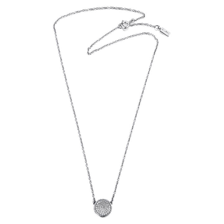 Love Bowl Halsketten Weißgold in der Gruppe Halsketten / Diamanthalsketten bei SCANDINAVIAN JEWELRY DESIGN (10-102-00975)