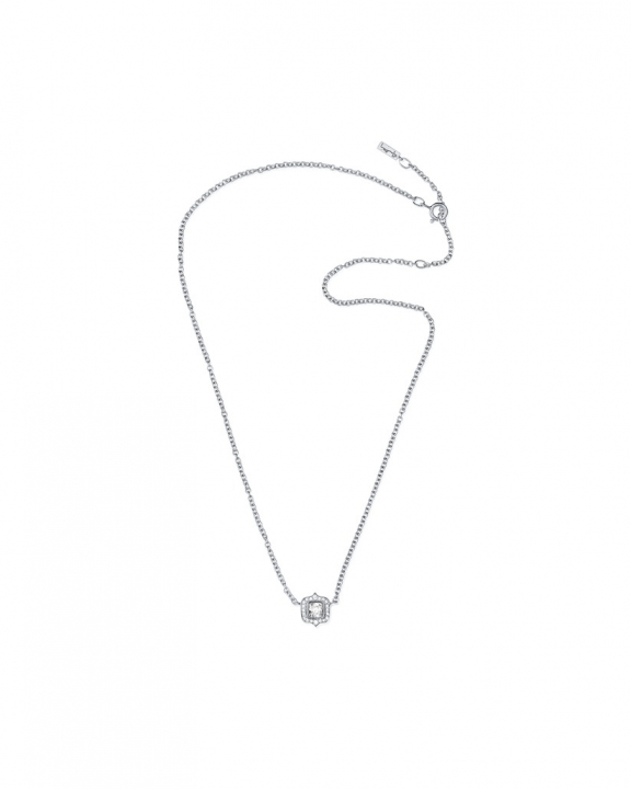 The Mrs Halsketten Weißgold 0.30ct 40-45 cm in der Gruppe Halsketten / Diamanthalsketten bei SCANDINAVIAN JEWELRY DESIGN (10-102-02103-4045)
