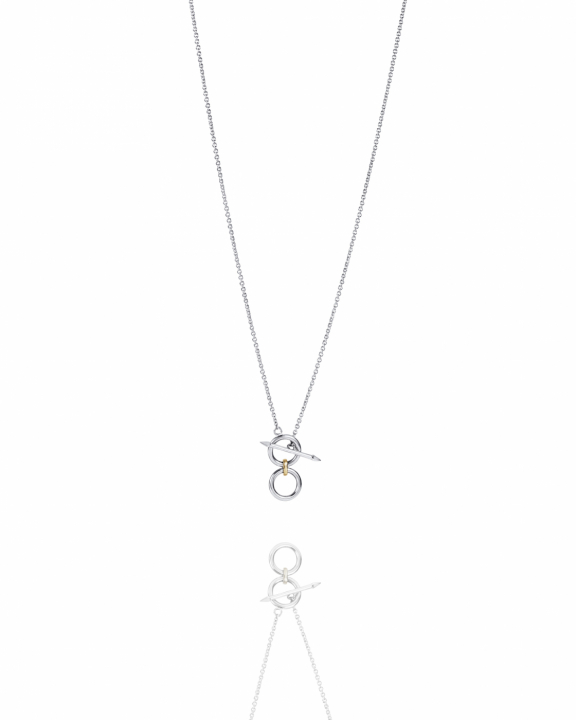 Divorced With Children Halsketten II Silber in der Gruppe Halsketten / Silberhalsketten bei SCANDINAVIAN JEWELRY DESIGN (10-106-02140)