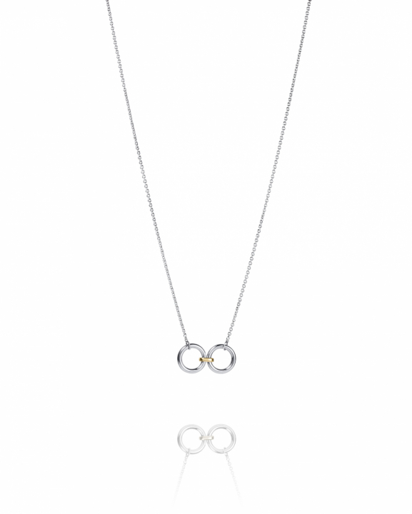 Divorced With Children Halsketten Silber in der Gruppe Halsketten / Silberhalsketten bei SCANDINAVIAN JEWELRY DESIGN (10-106-02164-4245)