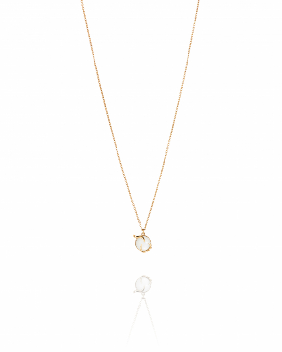 Frö Necklace Goldplated Silver in der Gruppe Halsketten / Goldhalsketten bei SCANDINAVIAN JEWELRY DESIGN (10-108-02341-4045)
