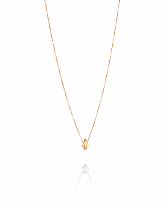 Oh Babee Necklace Gold plated Silver in der Gruppe Halsketten / Goldhalsketten bei SCANDINAVIAN JEWELRY DESIGN (10-108-02350-4045)