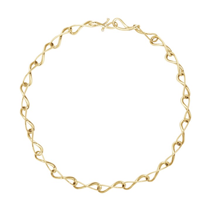 INFINITY Halsketten Gold Diamant 0.03 ct in der Gruppe Halsketten / Diamanthalsketten bei SCANDINAVIAN JEWELRY DESIGN (10013691)