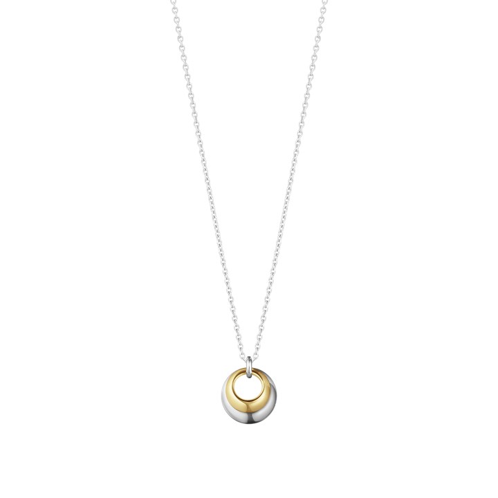 CURVE Hängeschmuck Silber Gold in der Gruppe Halsketten / Goldhalsketten bei SCANDINAVIAN JEWELRY DESIGN (10018360)