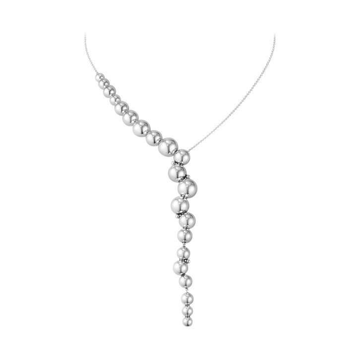 MOONLIGHT GRAPES Halsketten Silber in der Gruppe Halsketten / Silberhalsketten bei SCANDINAVIAN JEWELRY DESIGN (10019041)