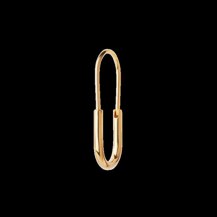 Chance Mini Earring Goldplated Silver (One) in der Gruppe Ohrringe / Goldohrringe bei SCANDINAVIAN JEWELRY DESIGN (100583)