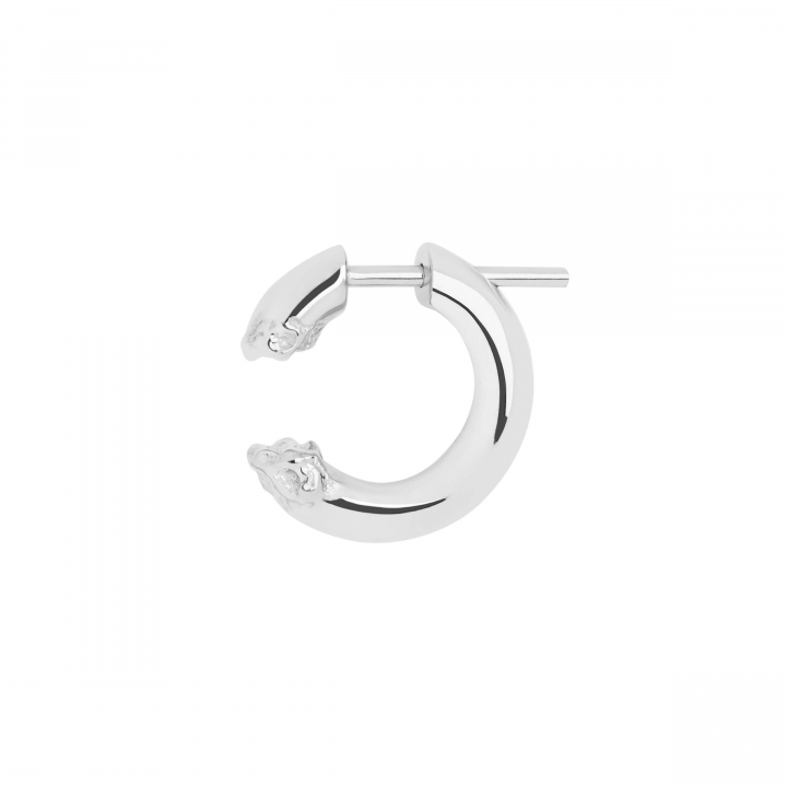 Terra 14 Earring Silver (One) in der Gruppe Ohrringe / Silberohrringe  bei SCANDINAVIAN JEWELRY DESIGN (100900AG-14)