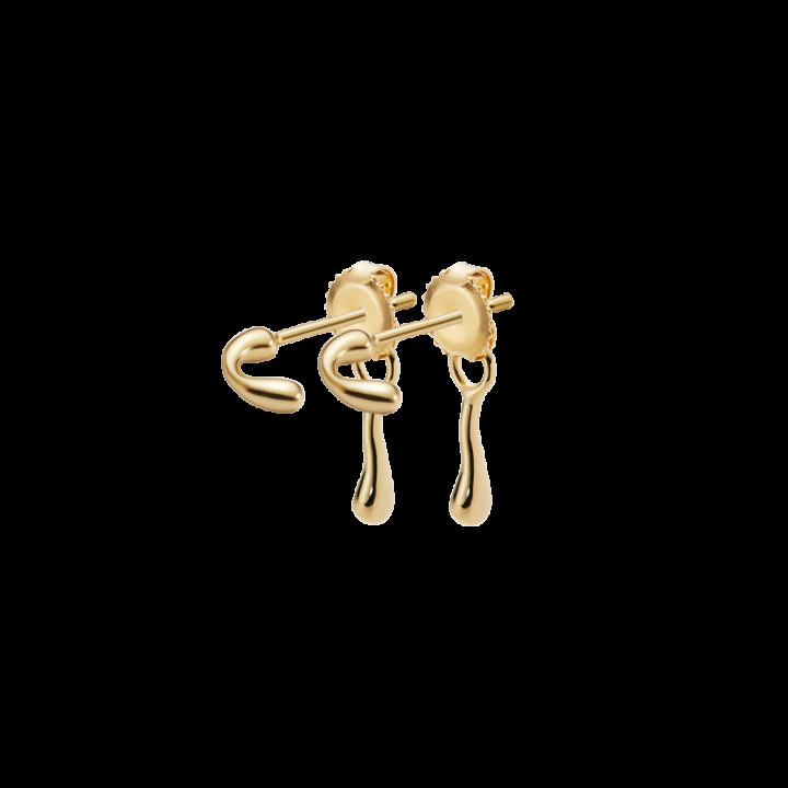 Havfruen Studs Goldplated Silver (PAIR) in der Gruppe  bei SCANDINAVIAN JEWELRY DESIGN (101036YG-PAIR)