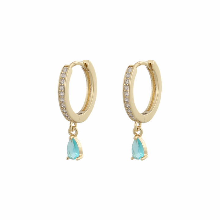 Product Image for SNÖ OF SWEDEN Camille drop ring Ohrring Gold