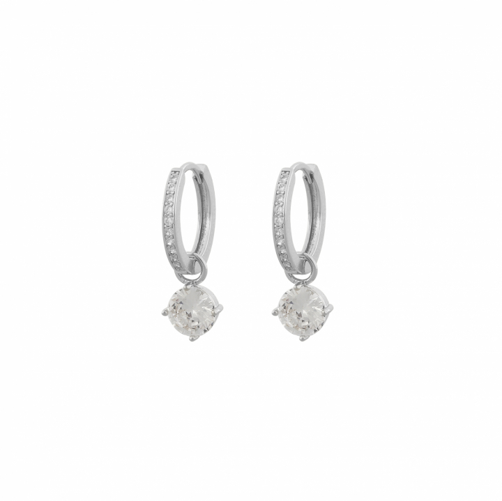Product Image for SNÖ OF SWEDEN Rola round ring Ohrring Silber