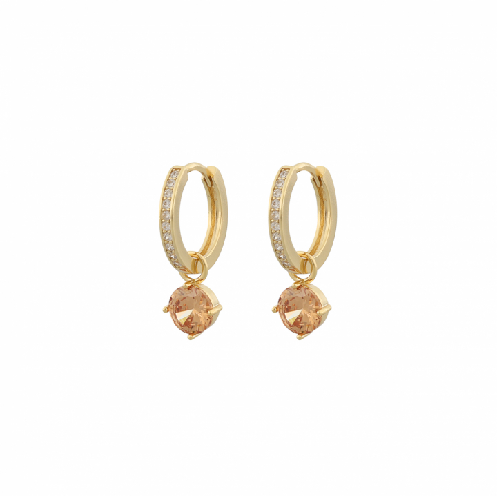 Product Image for SNÖ OF SWEDEN Rola round ring Ohrring Gold