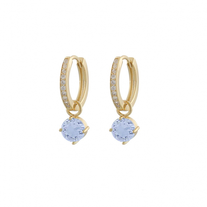 Product Image for SNÖ OF SWEDEN Rola round ring Ohrring Gold