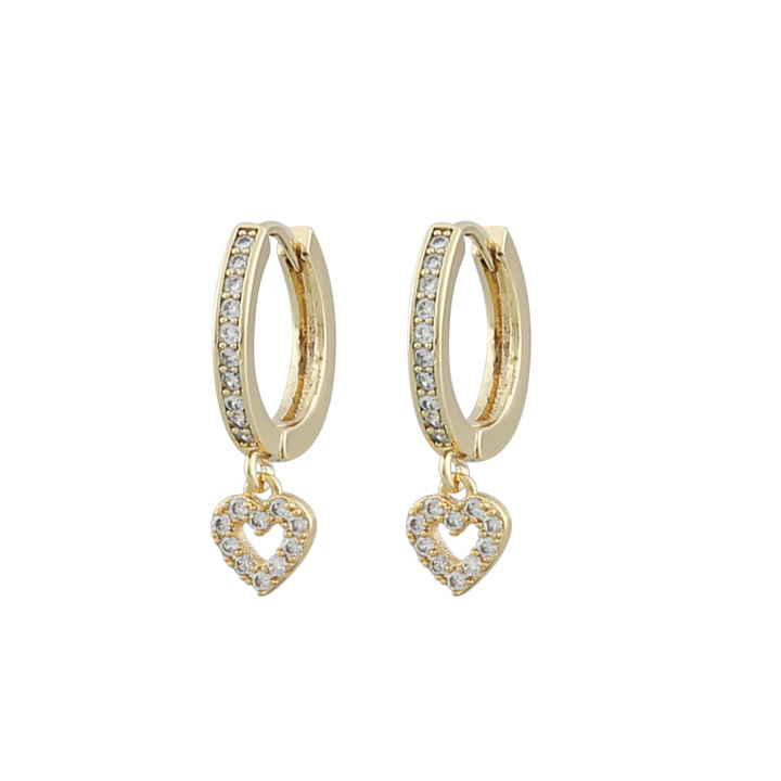Product Image for SNÖ OF SWEDEN Valentina round Ohrring Gold