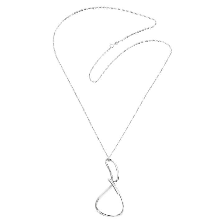 Twisting Hängeschmuck Silber in der Gruppe Halsketten / Silberhalsketten bei SCANDINAVIAN JEWELRY DESIGN (11-100-01294-0000)