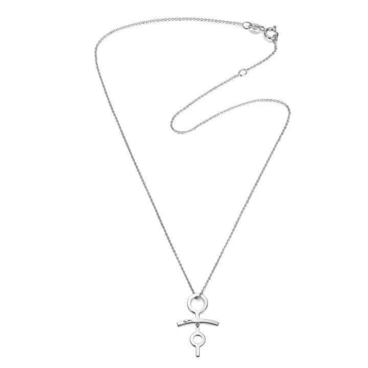 Little Feminine Hängeschmuck Silber in der Gruppe Halsketten / Silberhalsketten bei SCANDINAVIAN JEWELRY DESIGN (11-100-01345-0000)