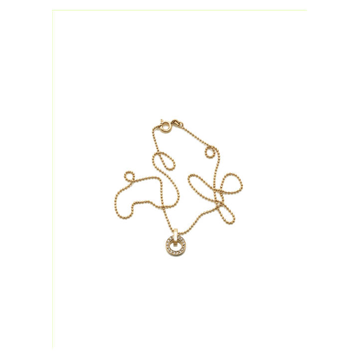 Ring Around & Stars Hängeschmuck Gold in der Gruppe Halsketten / Goldhalsketten bei SCANDINAVIAN JEWELRY DESIGN (11-101-00556-0000)