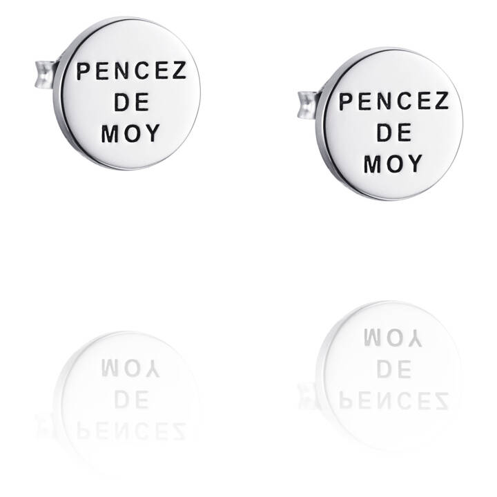 Mini Pencez De Moy Ohrring Silber in der Gruppe Ohrringe / Silberohrringe  bei SCANDINAVIAN JEWELRY DESIGN (12-100-01076-0000)