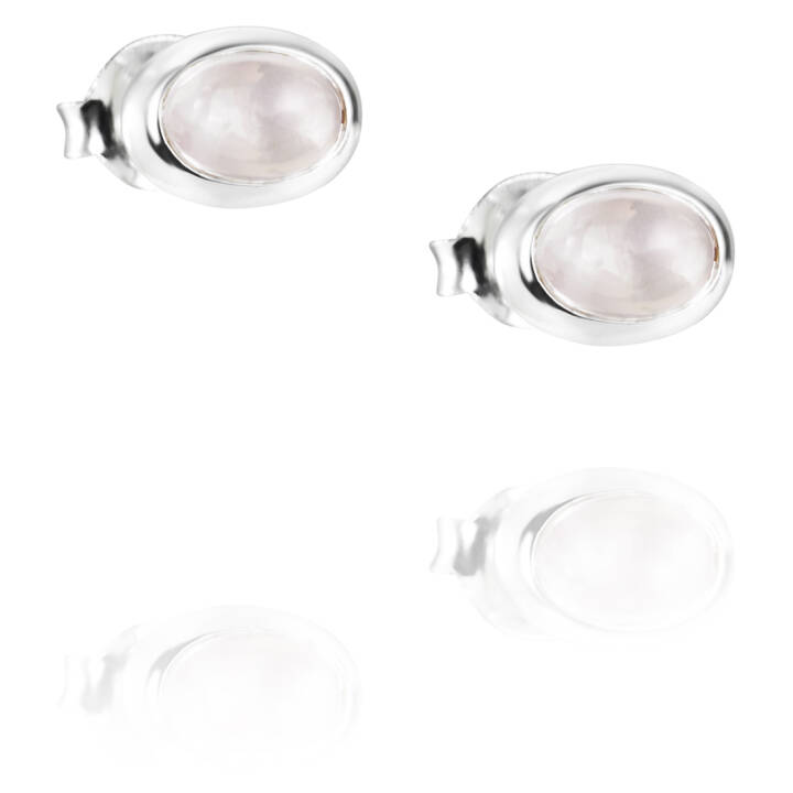 Product Image for Efva Attling Love Bead Silber - Rose Quartz Ohrring Silber