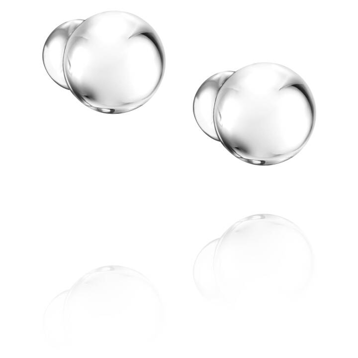 Balls Double Ohrring Silber in der Gruppe Ohrringe / Silberohrringe  bei SCANDINAVIAN JEWELRY DESIGN (12-100-01789-0000)
