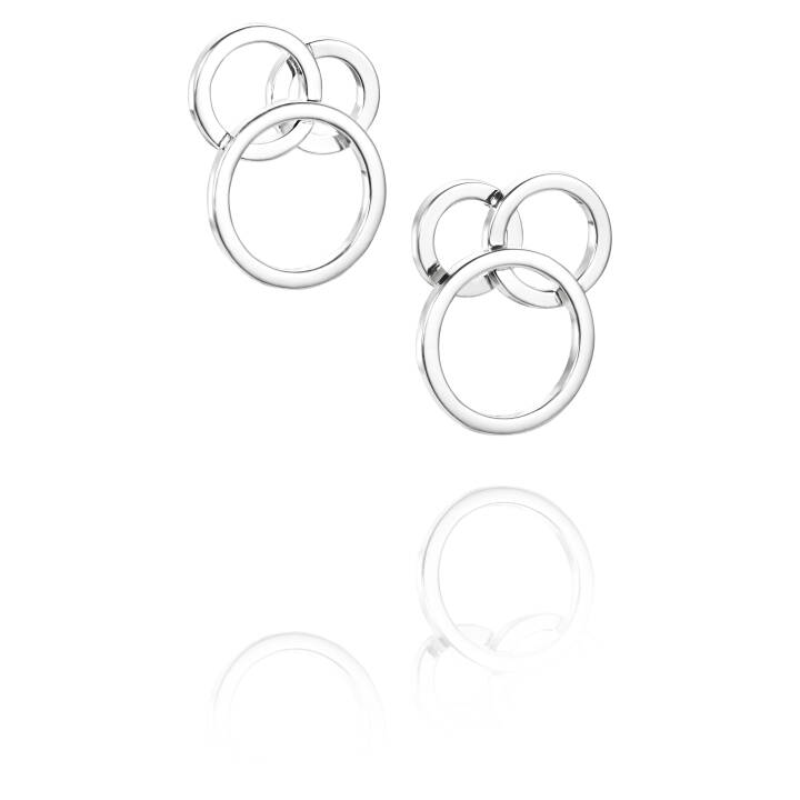 Bubbles Ohrring Silber in der Gruppe Ohrringe / Silberohrringe  bei SCANDINAVIAN JEWELRY DESIGN (12-100-01800-0000)