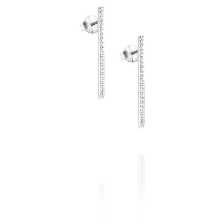 Starline Ohrring Silber in der Gruppe Ohrringe / Diamantohrringe bei SCANDINAVIAN JEWELRY DESIGN (12-100-01949-0000)