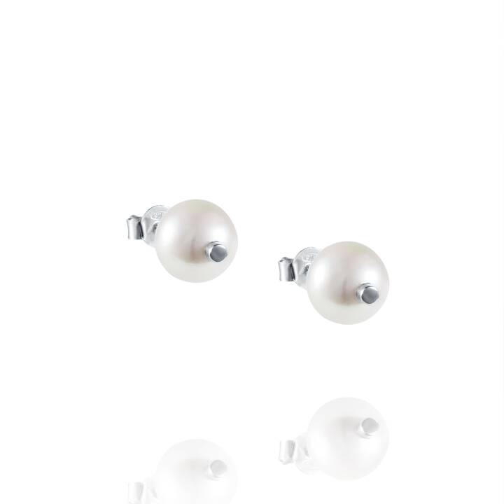 Balance Ohrring Silber in der Gruppe Ohrringe / Perlenohrringe bei SCANDINAVIAN JEWELRY DESIGN (12-100-02032-0000)