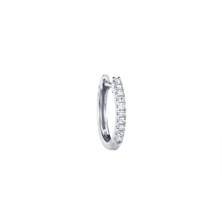 Mini Hoop & Stars Silber in der Gruppe Ohrringe / Diamantohrringe bei SCANDINAVIAN JEWELRY DESIGN (12-100-02046-0000)
