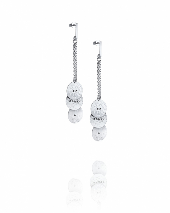Multi Me Myself & I Ohrring Silbers in der Gruppe Ohrringe / Silberohrringe  bei SCANDINAVIAN JEWELRY DESIGN (12-100-02080-0000)