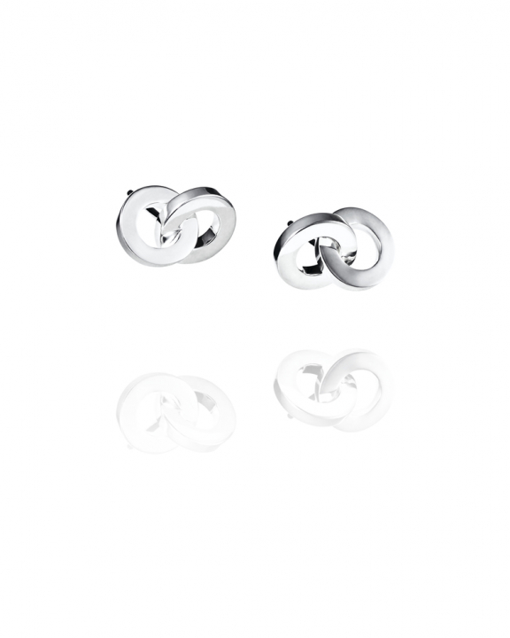 You & Me Ear Silber in der Gruppe Ohrringe / Silberohrringe  bei SCANDINAVIAN JEWELRY DESIGN (12-100-02129-0000)