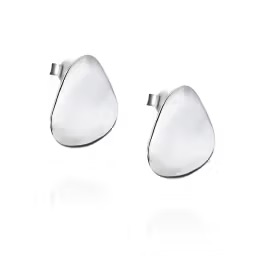 Little Rose petal Earrings Silver in der Gruppe Ohrringe / Silberohrringe  bei SCANDINAVIAN JEWELRY DESIGN (12-100-02368-0000)