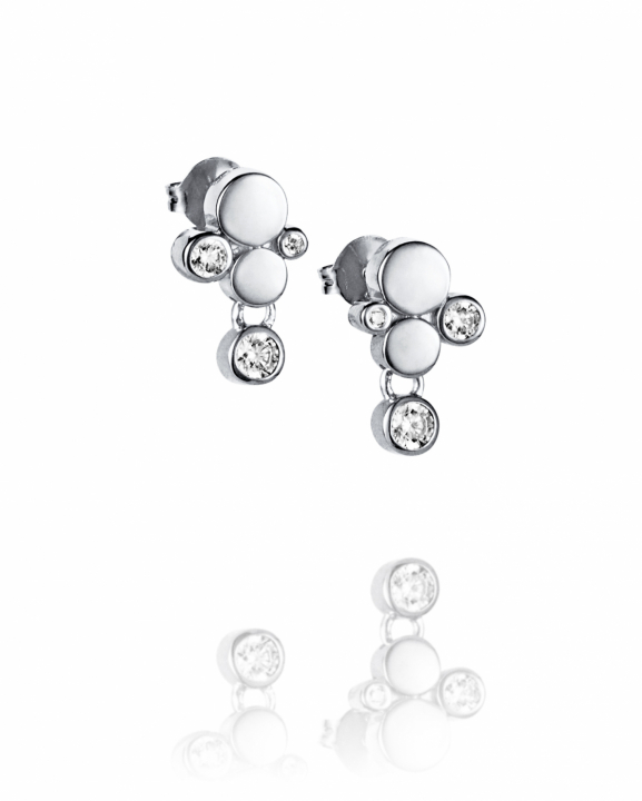 Little Champagne Earrings Silver in der Gruppe Ohrringe / Silberohrringe  bei SCANDINAVIAN JEWELRY DESIGN (12-100-02370-0000)
