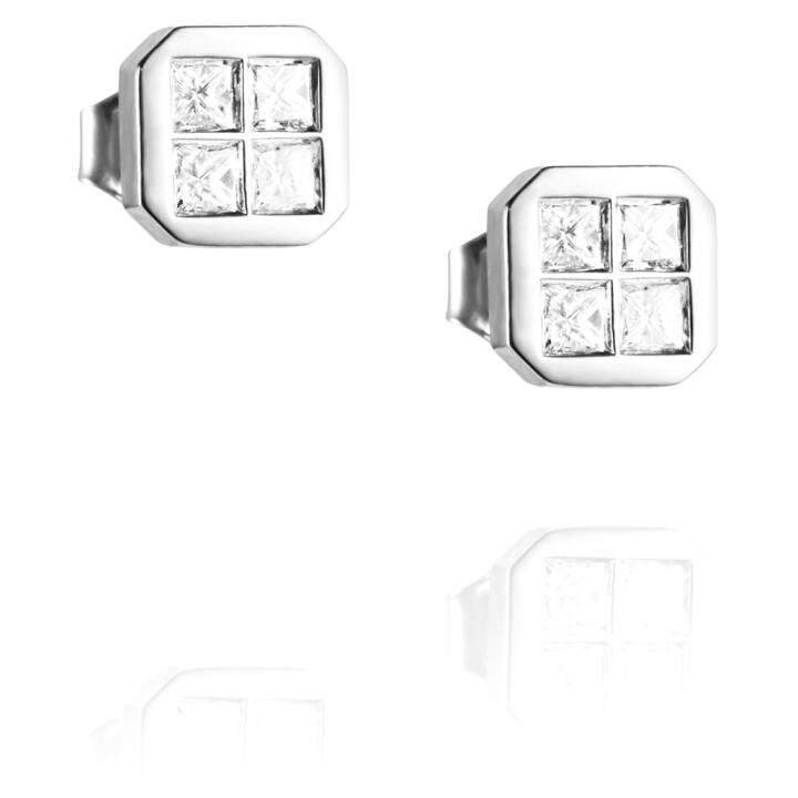 4 Love Ohrring Weißgold in der Gruppe Ohrringe / Diamantohrringe bei SCANDINAVIAN JEWELRY DESIGN (12-102-01552-0000)