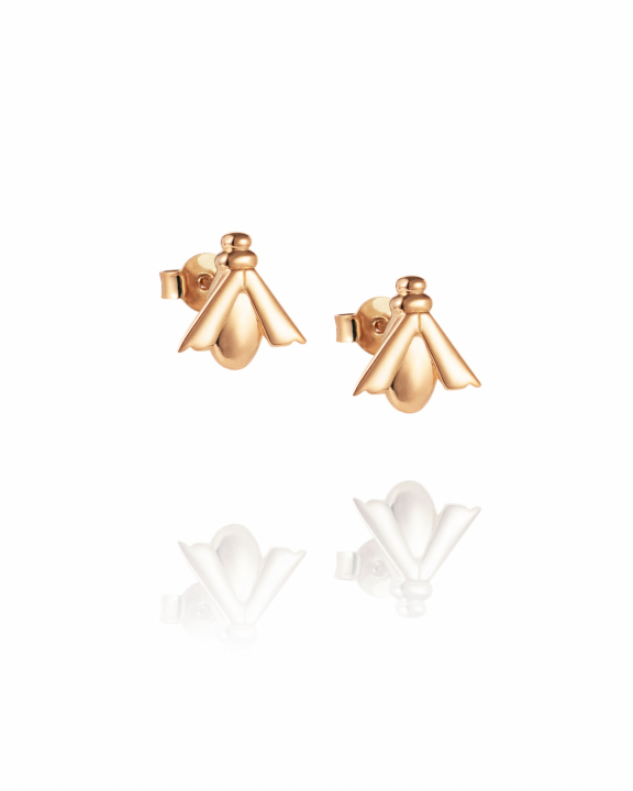 Oh Babee Earrings Gold plated Silver in der Gruppe Ohrringe / Goldohrringe bei SCANDINAVIAN JEWELRY DESIGN (12-108-02349-0000)