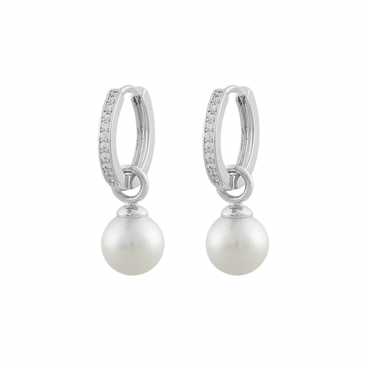 Product Image for SNÖ OF SWEDEN Core pearl ring Ohrring Silber
